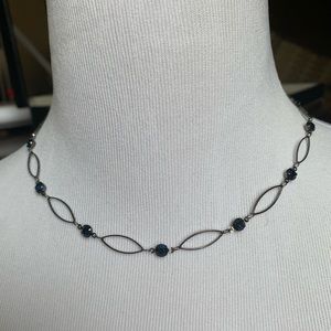 Blue Gemstone Necklace